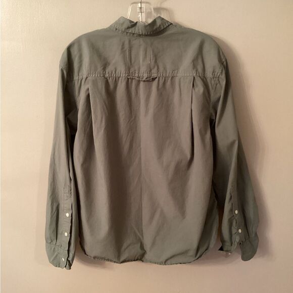 CITIZENS OF HUMANITY SIZE LARGE SAGE NOVA KAYLA SHRUNKEN SHIRT REVOLVE - Picture 5 of 11